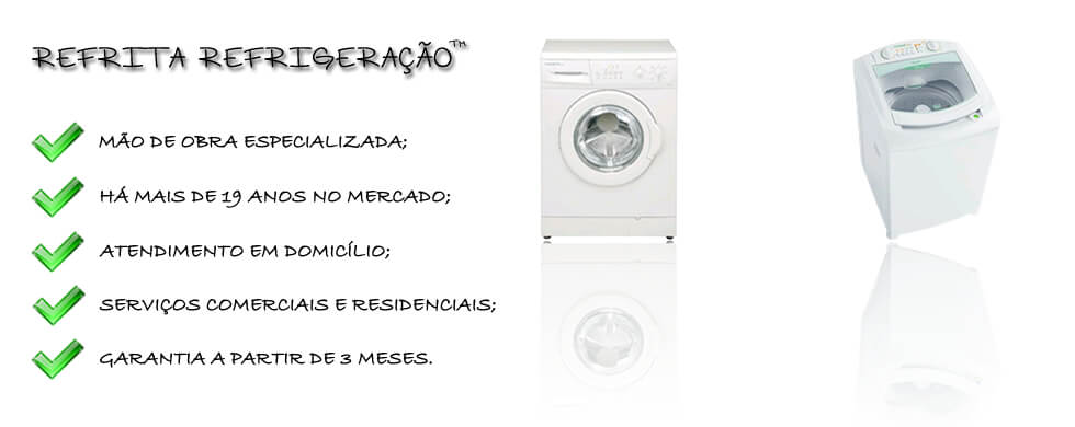 Mão de obra especializada - Há mais de 31 anos no mercado - Atendimento em domicílio - Serviços comerciais e residenciais - Garantia a partir de 3 meses